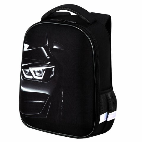 Ранец BRAUBERG KIDS START, 1 отделение, 2 кармана, Dark car, 35х26х13 см, 273151 273151