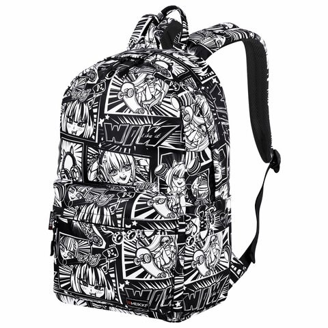 Рюкзак HEIKKI DREAM (ХЕЙКИ) универсальный, с карманом для ноутбука, эргономичный, Comics Anime, 42х26х14 см, 272527 272527