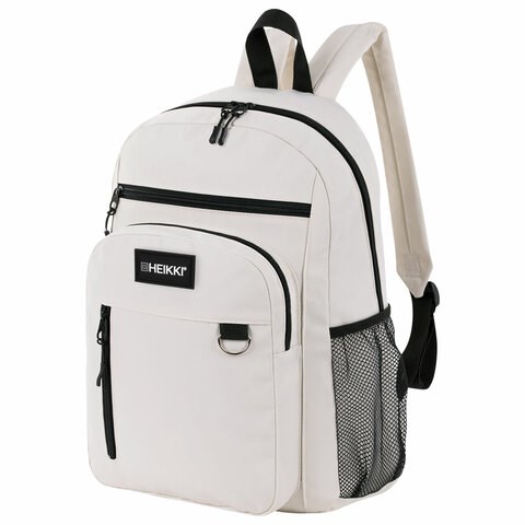 Рюкзак HEIKKI ULTRA (ХЕЙКИ) универсальный, карман-антивор, бежевый, 42х30х14 см, 272558 272558