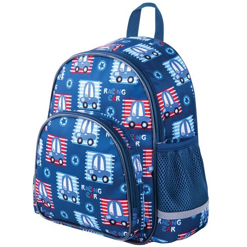 Рюкзак BRAUBERG KIDS PLAY детский, 1 отделение, 3 кармана, "Cars", 29х23х12 см, 271391 271391