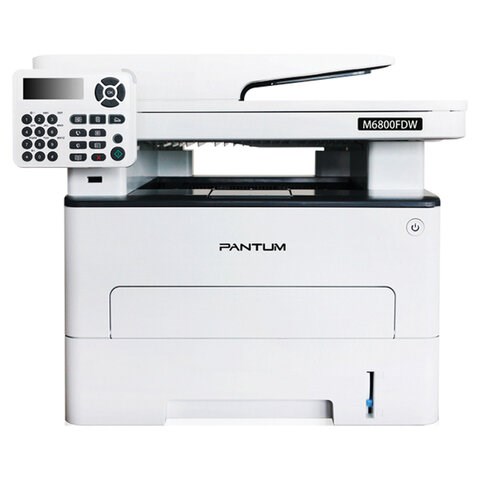 МФУ лазерное PANTUM M6800FDW "4 в 1", А4, 30 стр./мин., 60000 стр./мес., ДУПЛЕКС, АПД, Wi-Fi, сетевая карта 354709
