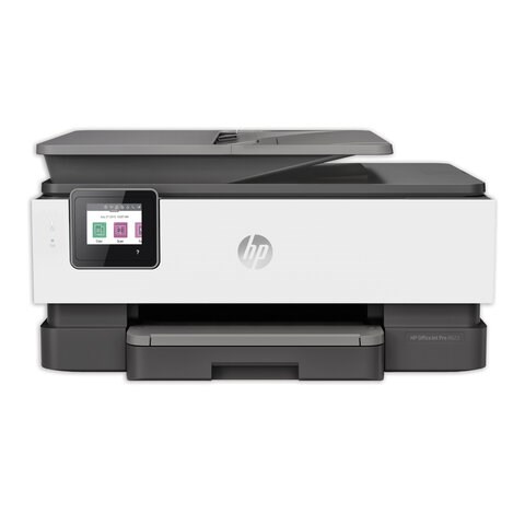 МФУ струйное HP OfficeJet Pro 8023 "3 в 1" A4, 29 стр./мин, 20000 стр./месяц, 1200х1200, ДУПЛЕКС, Wi-Fi, сетевая карта, 1KR64B 354521