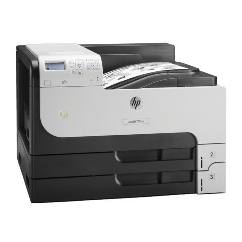 Принтер лазерный HP LaserJet Enterprise M712dn, А3, 41 стр./мин., 100 000 стр./мес., ДУПЛЕКС, сетевая карта, CF236A 353393