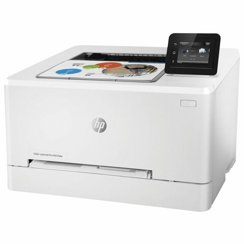 Принтер лазерный ЦВЕТНОЙ HP Color LaserJet M255dw А4, 21 стр./мин., 40000 стр./мес., ДУПЛЕКС, Wi-Fi, сетевая карта, 7KW64A 354538