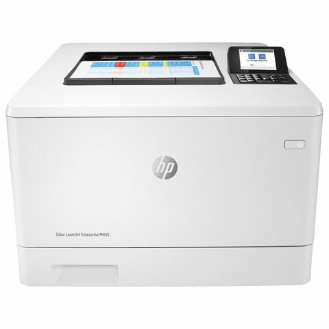 Принтер лазерный ЦВЕТНОЙ HP Color LJ Enterprise M455dn А4, 27 стр./мин., 55000 стр./мес., ДУПЛЕКС, ДАПД, сетевая карта, 3PZ95A 354794