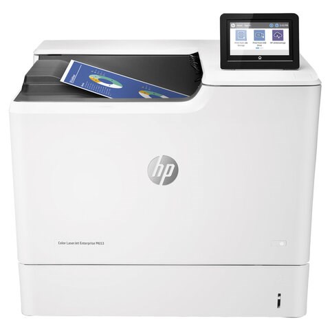 Принтер лазерный ЦВЕТНОЙ HP Color LJ Enterprise M653dn А4, 56 стр./мин., 120 000 стр./мес., ДУПЛЕКС, сетевая карта, J8A04A 354661