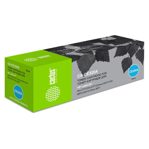 Картридж лазерный CACTUS (CS-CE320A) для HP LaserJet M1415FN/FNW/CP1525N, черный, ресурс 2000 стр. 362059