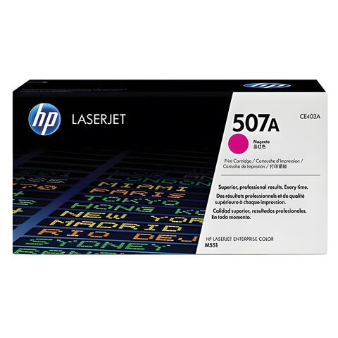 Картридж лазерный HP (CE403A) LaserJet Pro M570dn/M570dw, №507A, пурпурный, оригинальный, ресурс 6000 страниц 361139