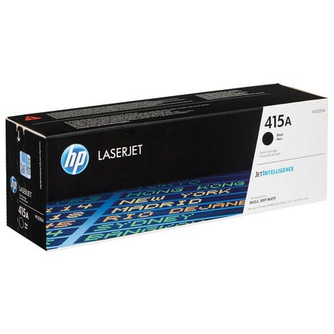 Картридж лазерный HP (W2030A) Color LaserJet M454dn/M479dw и др, №415A, черный, оригинальный, ресурс 2400 страниц 363299