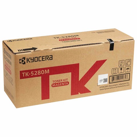 Тонер-картридж KYOCERA (TK-5280M) M6235cidn/M6635cidn/P6235cdn, пурпурный, ресурс 11000 страниц, оригинальный, 1T02TWBNL0 363660