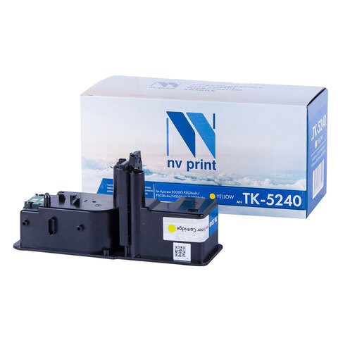 Тонер-картридж NV PRINT (NV-TK-5240Y) для KYOCERA ECOSYS P5026cdn/w/M5526cdn, желтый, ресурс 3000 стр. 363007