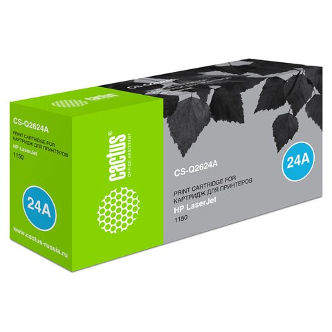 Картридж лазерный CACTUS (CS-Q2624A) для HP LaserJet 1150, ресурс 2500 стр. 362448