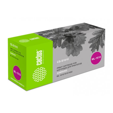 Картридж лазерный CACTUS (CS-S1610) для SAMSUNG ML-1610/1615/1650, ресурс 2000 стр. 361806