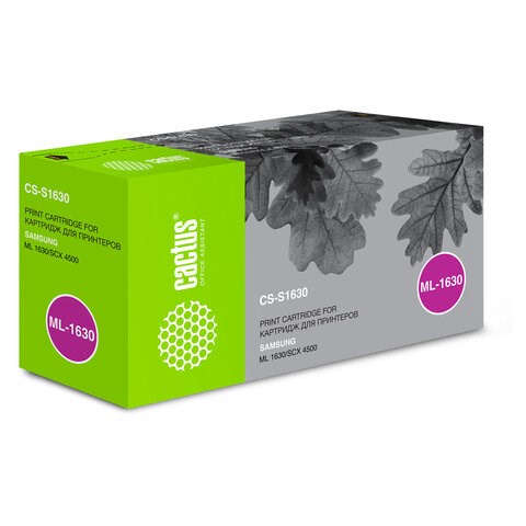 Картридж лазерный CACTUS (CS-S1630) для SAMSUNG ML-1630/SCX-4500, ресурс 2000 стр. 361796