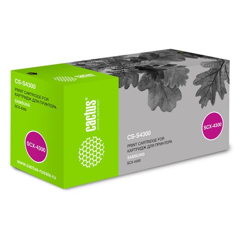 Картридж лазерный CACTUS (CS-S4300) для SAMSUNG SCX-4300, ресурс 2000 стр. 362616