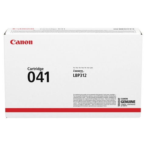 Картридж лазерный CANON (041) i-SENSYS MF522x/ MF525x/ LBP 312x, ресурс 10000 страниц, оригинальный, 0452C002 363222