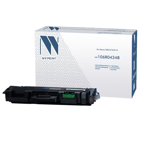 Картридж лазерный NV PRINT (NV-106R04348) для Xerox 205/210/215, ресурс 3000 страниц 363806