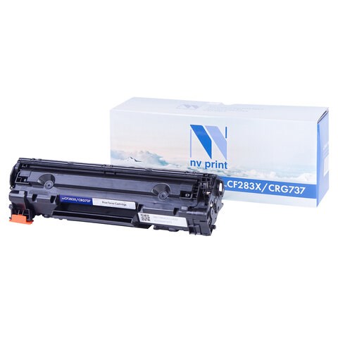 Картридж лазерный NV PRINT (NV-CF283X/737) для HP/CANON LJ M201/225/ MF211/212/216, ресурс 2200 стр., NV-CF283X/Canon 362894