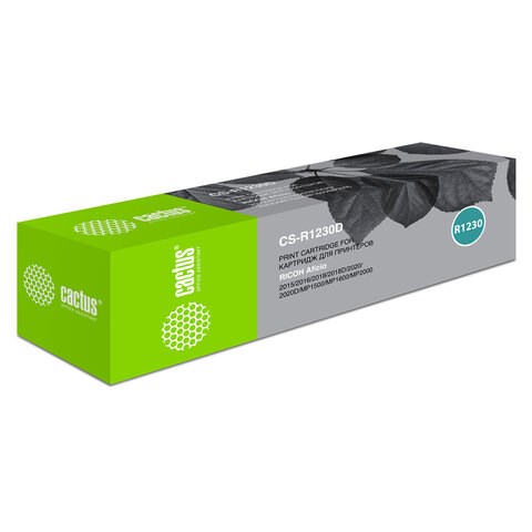 Тонер-картридж CACTUS (CS-R1230D) для RICOH Aficio 2015/2018/2018D, ресурс 9000 стр., CS-R1230DRU 320893