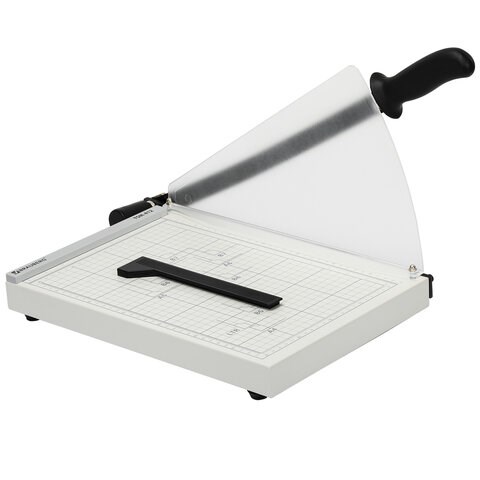 Резак сабельный BRAUBERG KATANA TSM-412, А4, на 12 л., длина реза 340 мм, металлическое основание, защитный экран, 532985 532985