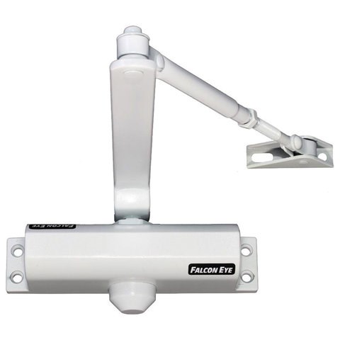Доводчик FALCON EYE FE-B2W на дверь 25-45 кг, белый, 00-00110303 354274
