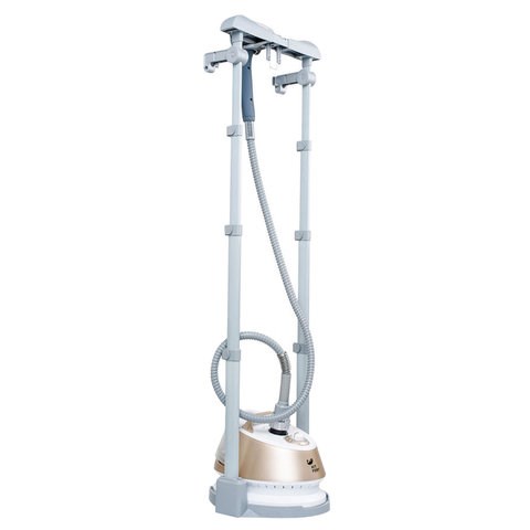 Отпариватель KITFORT KT-913, 2000 Вт, пар 35 г/мин, резервуар 1,3 л, 4 режима, 2 насадки, золотистый 454841