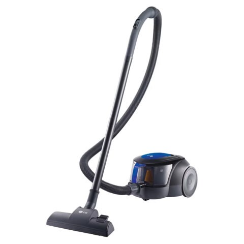 Пылесос LG VK69662N с контейнером "циклон", 1600 Вт, мощность всасывания 350 Вт, синий/черный 456953