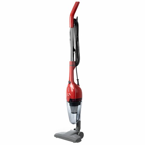 Пылесос вертикальный CENTEK CT-2565, потребляемая мощность 600 Вт, мощность всасывания 200 Вт, контейнер 1,2 л, красный, CT-2565 Red 457599