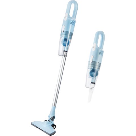 Пылесос вертикальный KITFORT KT-586-2, потребляемая мощность 600 Вт, циклонный фильтр 1,2 л, голубой 454806