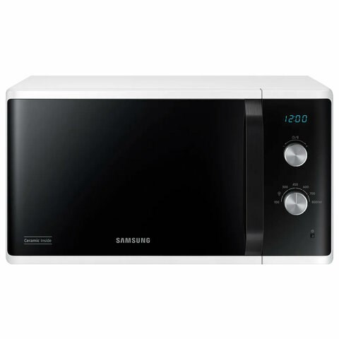 Микроволновая печь SAMSUNG MS23K3614AW/BW, объем 23 л, мощность 800 Вт, механическое управление 457188