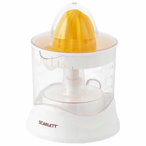 Соковыжималка для цитрусовых SCARLETT SC-JE50C02, 25 Вт, стакан 0,7 л, пластик, белый 457193