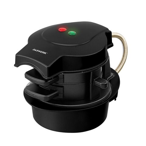 Бургерница-сендвичница электрическая антипригарная, съемная панель, 700 Вт, DASWERK, BM-1, 456333 456333