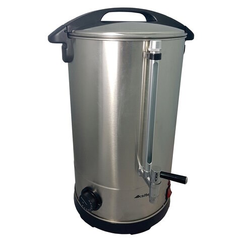 Кипятильник наливной KSITEX SKT-008L, объем 8 л, 950 Вт, двойной корпус, нержавеющая сталь, терморегулятор 455091