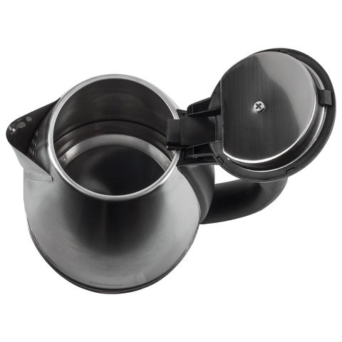 Чайник CROMEX KT-115, 1,5 л, 1500 Вт, закрытый нагревательный элемент, нержавеющая сталь, серебристый, 452925 452925