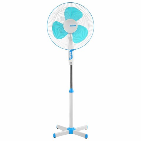 Вентилятор 3 в 1, напольный/настольный/настенный, 3 режима, CENTEK CT-5020 Blue, d=43 см, 40 Вт, синий 456277