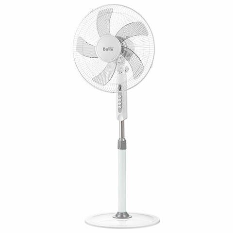 Вентилятор напольный, 3 режима, BALLU BFF-802, d=43 см, 45 Вт, белый, НС-1236005 456284