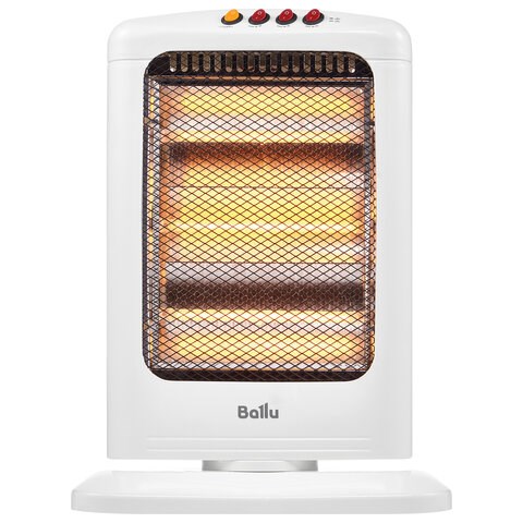 Обогреватель инфракрасный BALLU BHH/M-20, 1200 Вт, 3 режима, напольная/настольная установка, белый, НС-1346647 456563