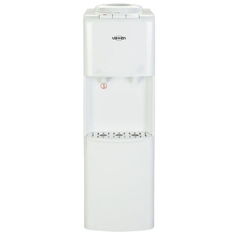 Кулер для воды VATTEN V41WE, напольный, НАГРЕВ/ОХЛАЖДЕНИЕ ЭЛЕКТРОННОЕ, 2 крана, белый, 4615 455579