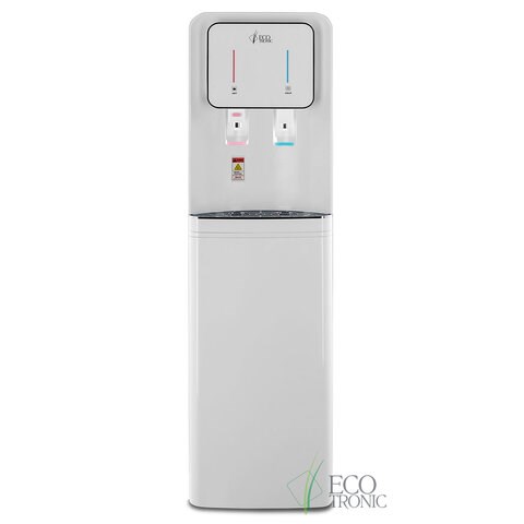Пурифайер для воды ECOTRONIC A60-U4L напольный, НАГРЕВ/ОХЛАЖДЕНИЕ КОМПРЕССОРНОЕ, 2 крана, белый, 7138 456867