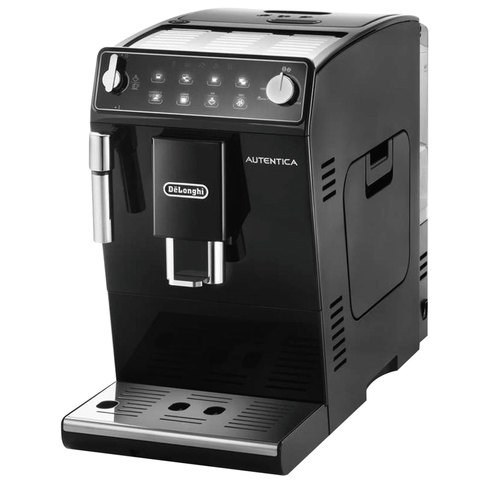 Кофемашина DELONGHI Autentica ETAM 29.510.B, 1450 Вт, объем 1,4 л, ручной капучинатор, черная, ETAM29.510.B 453262
