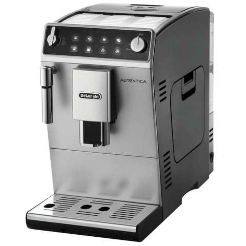 Кофемашина DELONGHI Autentica ETAM 29.510.SB, 1450 Вт, объем 1,4 л, ручной капучинатор, серебристая, ETAM29.510.SB 453263