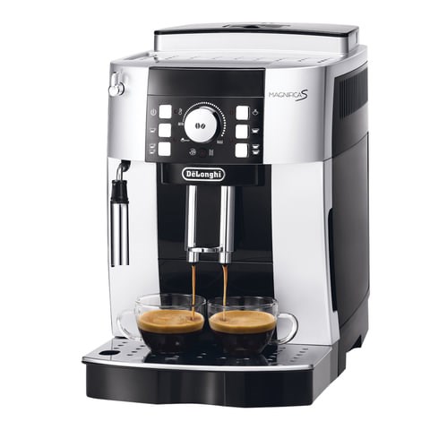 Кофемашина DELONGHI Magnifica S ECAM 21.117.SB, 1450 Вт, объем 1,8 л, ручной капучинатор, серебристая, EСAM 21.117.SB 453723