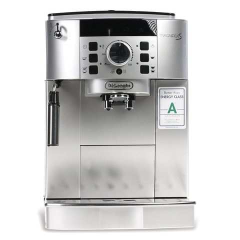 Кофемашина DELONGHI Magnifica S ECAM 22.110.SB, 1450 Вт, объем 1,8 л, ручной капучинатор, серебристая, EСAM 22.110.SB 452121