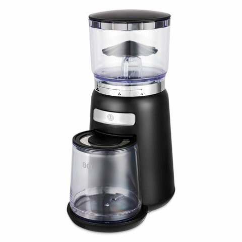Кофемолка BQ (БИ-КЬЮ) CG2001, мощность 120 Вт, вместимость 210 г, 20 степеней помола, черная, 86199010 457498