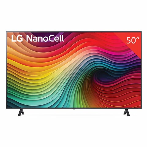 Телевизор LG 50NANO80T6A, 50" (127 см), NanoCell, 3840x2160, 4K, 16:9, SmartTV, Wi-Fi, синий 457154