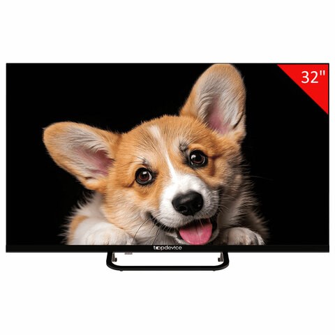 Телевизор TOPDEVICE TDTV32CS03H_BK, 32'' (80 см), 1366x768, HD, 16:9, SmartTV, Wi-Fi, Bluetooth, черный 458150