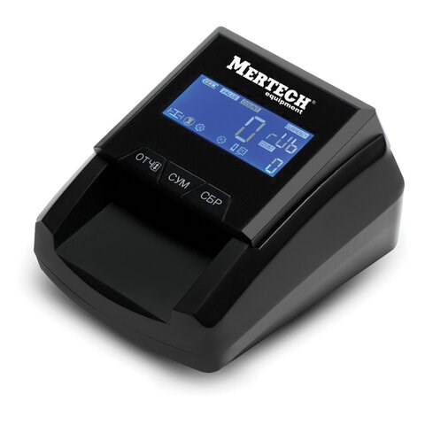 Детектор банкнот MERTECH D-20A FLASH PRO LCD, автоматический, ИК, МАГНИТНАЯ, АНТИСТОКС детекция, 5047 291095