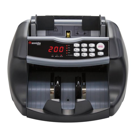 Счетчик банкнот CASSIDA 6650 I/IR, 1000 банкнот/мин., ИК, антитокс детекция, фасовка, 3415 290822