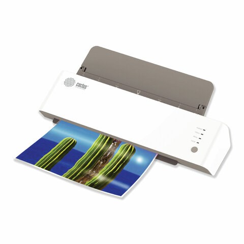 Ламинатор CACTUS CS-LAB-A3600, формат A3, толщина пленки 80-125 мкм, скорость 60 см/мин, белый, 1368020 533158