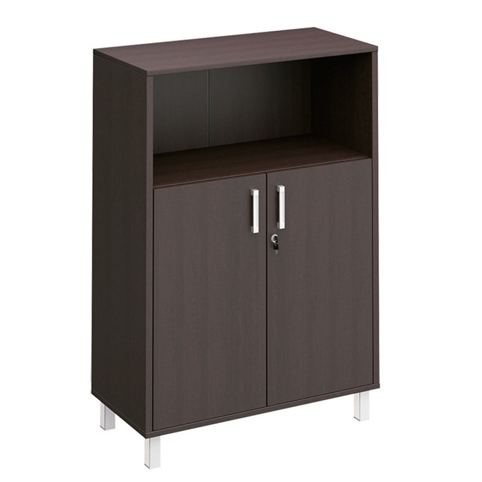 Шкаф для документов двери ДСП с замком +ниша 121357